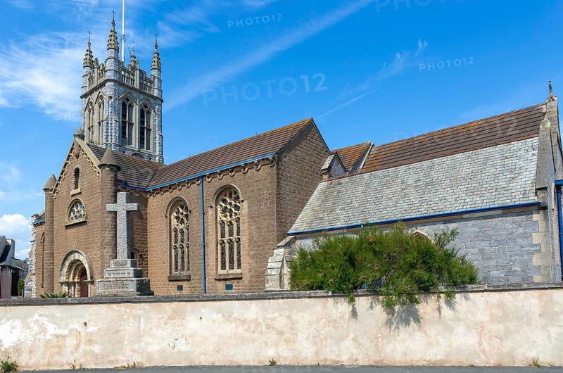Historic parish church of Saint Michael, Teignmouth, south Devon, England, UK