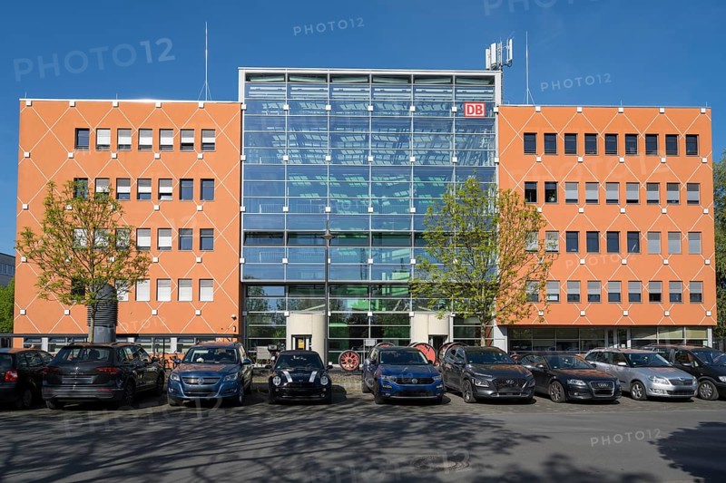 DB InfraGo AG, railway company, office building, Hamm, Westphalia, North Rhine-Westphalia, Germany