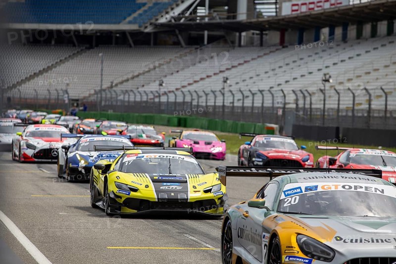 GT Open Hockenheimring, Race 1***The cars on the grid