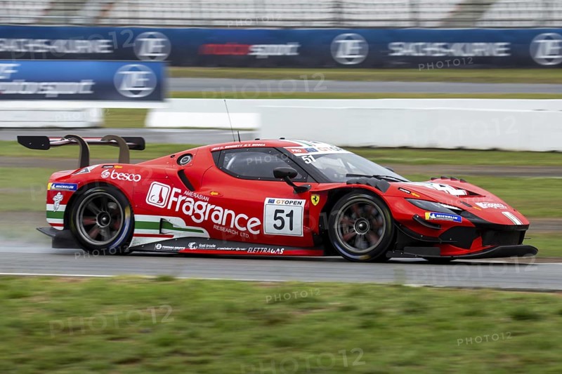 GT Open, Free Practice at the Hockenheimring Germany***Carl Bennett / Tommaso Mosca