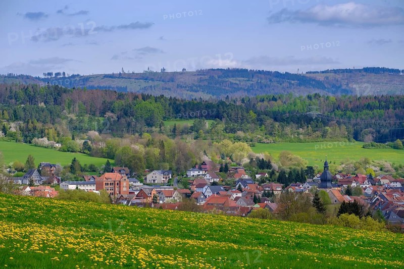 Schalkau, Thuringian Slate Mountains, Thuringia, Germany