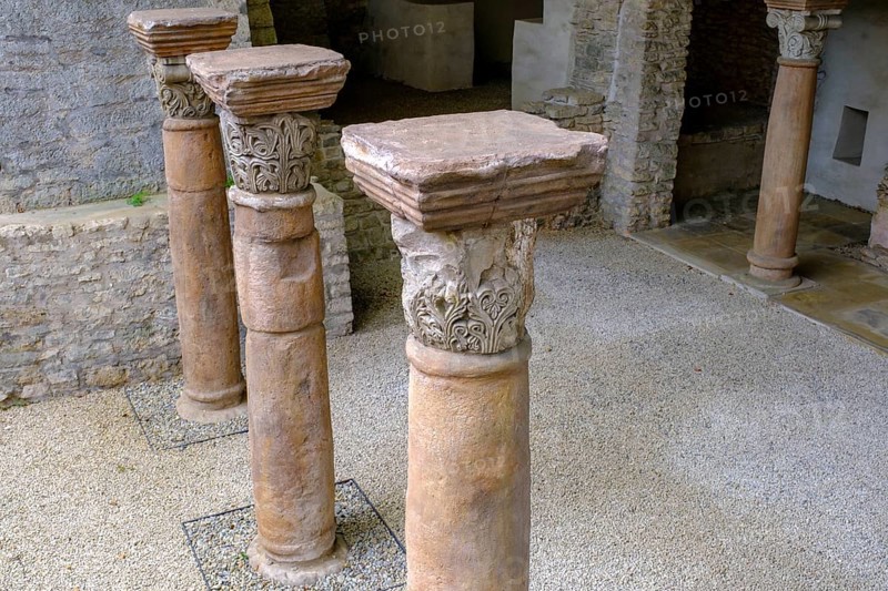 Sola Basilica, Solnhofen, Altmühltal, Middle Franconia, Franconia, Bavaria, Germany