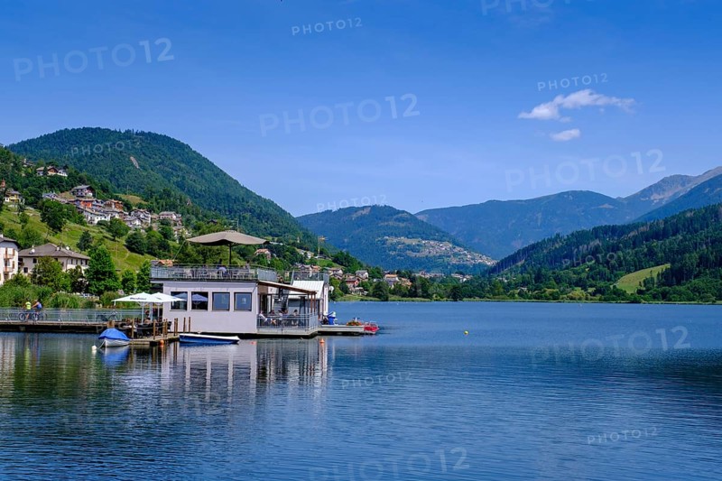 Bar Imbarcadero in Lago di Serraia, Baselga di Pine, Val di Pine, Alta Valsugana e Bersntol, Trentino, Italy