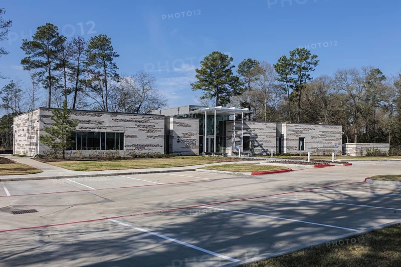 Timber Lane Utility District Community Center in Cypress Creek Park at Timber Lane in Spring, Texas, USA