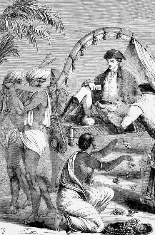 Raja Chette sings a tribute to Warren Hastings, the first Governor General of India from 1773 to 1785, digital reproduction of a historical original
