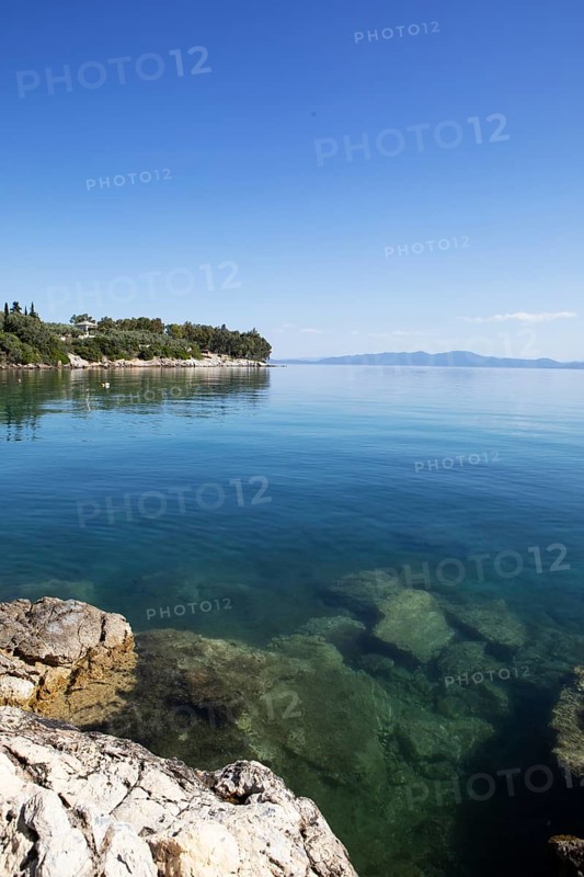 Coast of the Pagasitic Gulf, Kato Gatzea, Pelion or Pelion Peninsula, Magnisia, Thessaly, Greece