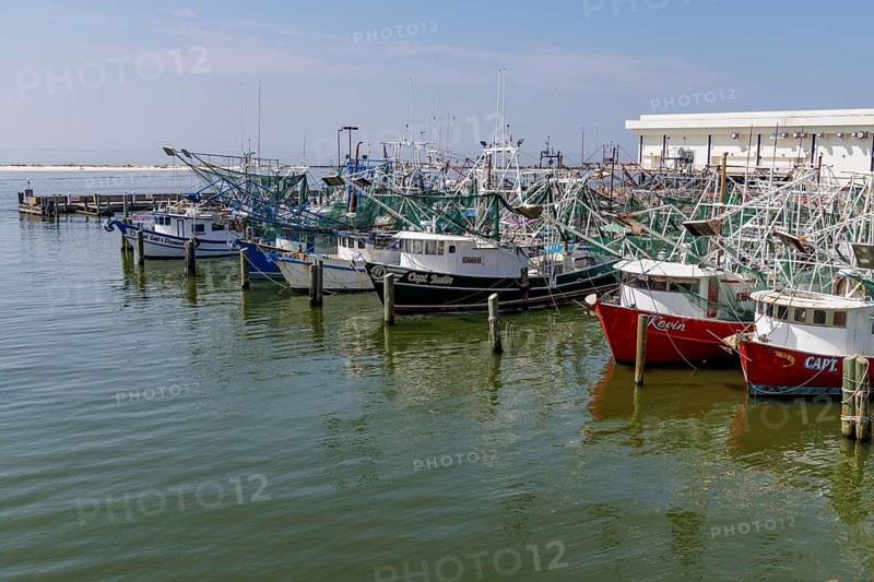 Biloxi Commercial Harbor in Biloxi, Mississippi
