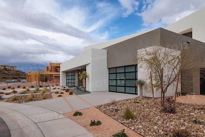 New private residential development at Lake Las Vegas in Henderson, Nevada, USA