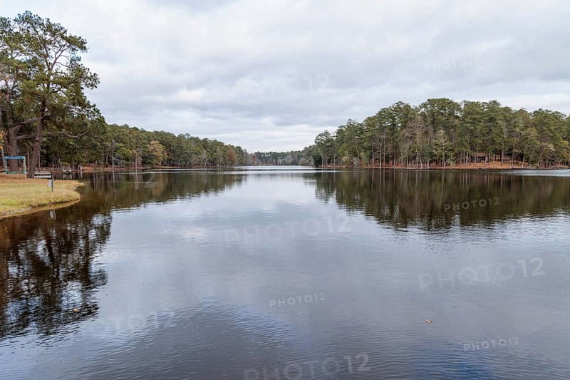 Ivy Lake at Clarko State Park near Quitman, Mississippi, USA