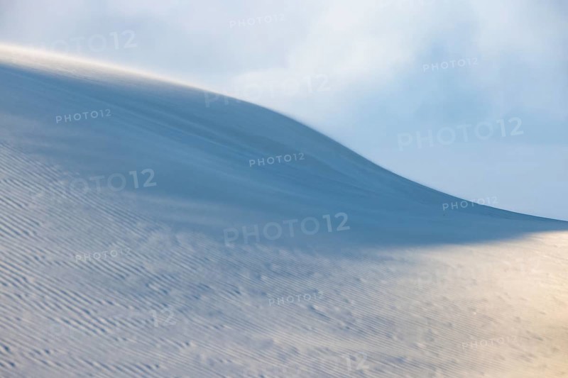 Sand dunes at White Sands National Park in Alamogordo, New Mexico, USA