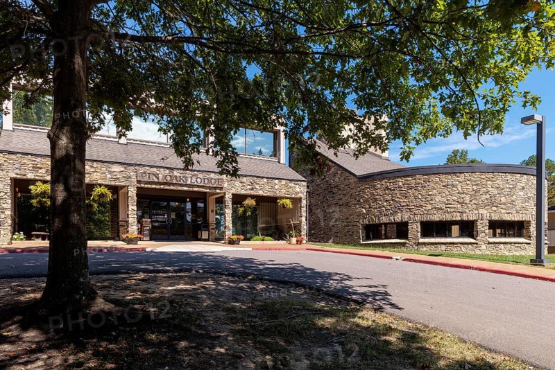The Lodge at Natchez Trace in the Pin Oak area of Natchez Trace State Park near Wildersville, Tennessee
