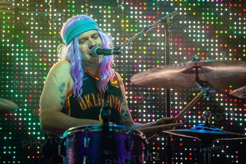 Matt Duckworth Kirksey, drummer of The Flaming Lips live at the Tempodrom in Berlin on 05/06/2025