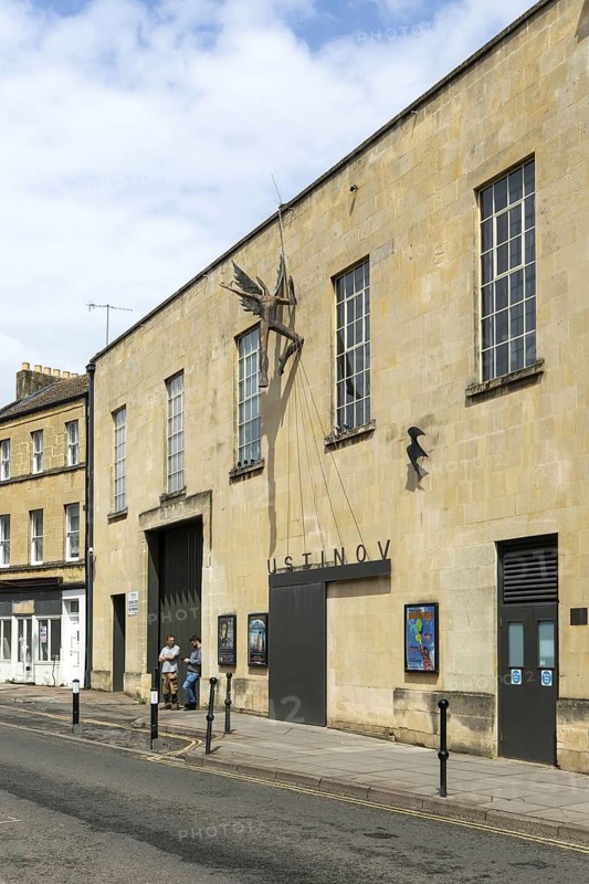 Ustinov Studio theatre, Theatre Royal, Monmouth Street, city of Bath, north east Somerset, England, UK