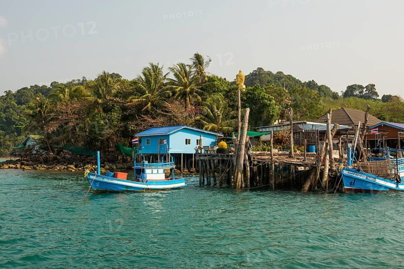 Ao Salad Pier, Koh Kood, Koh Kut, Gulf of Thailand, Thailand