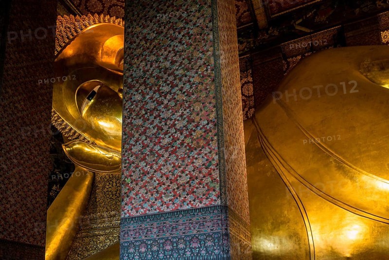 Wat Pho (Temple of the Reclining Buddha), Bangkok, Thailand