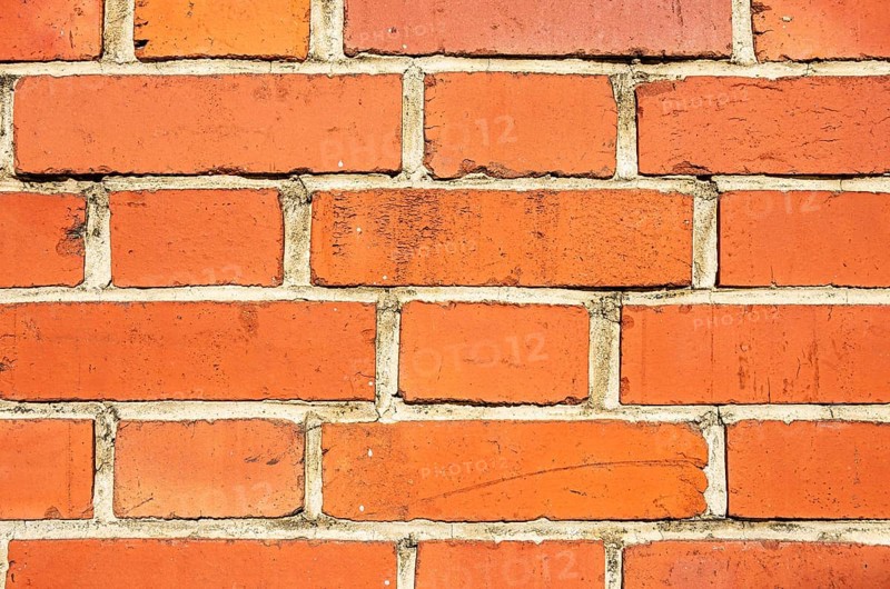 Bricks have been joined together to form a wall