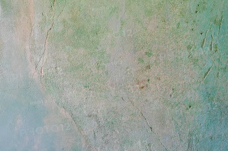 Greenish, cracked wall with rough texture and abstract appearance, background, texture, Münsterland, North Rhine-Westphalia, Germany