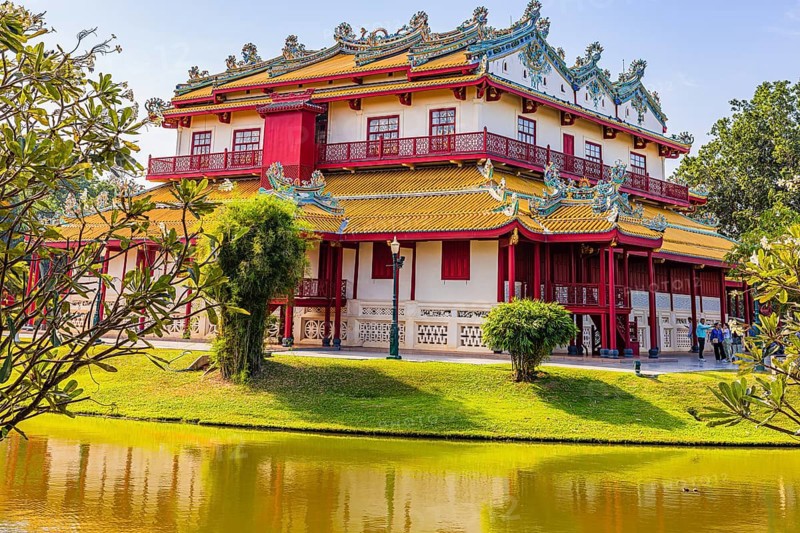 Wehat-Chamrun Residence, Thai King's Summer Palace, Bang Pa-In, near Ayutthaya, Thailand