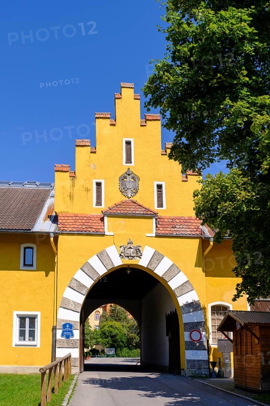 Schloss Stein, Boarding School, Burg Stein, Stein an der Traun, Chiemgau, Upper Bavaria, Bavaria, Germany