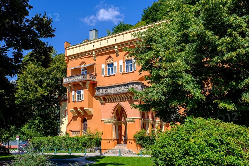 Schloss Stein, Boarding School, Burg Stein, Stein an der Traun, Chiemgau, Upper Bavaria, Bavaria, Germany