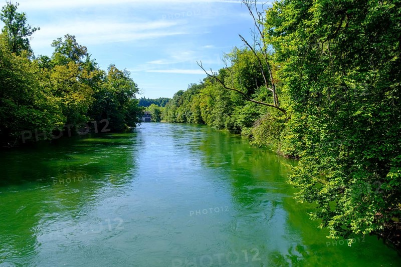 Alz, Altenmarkt an der Alz, Chiemgau, Upper Bavaria, Bavaria, Germany