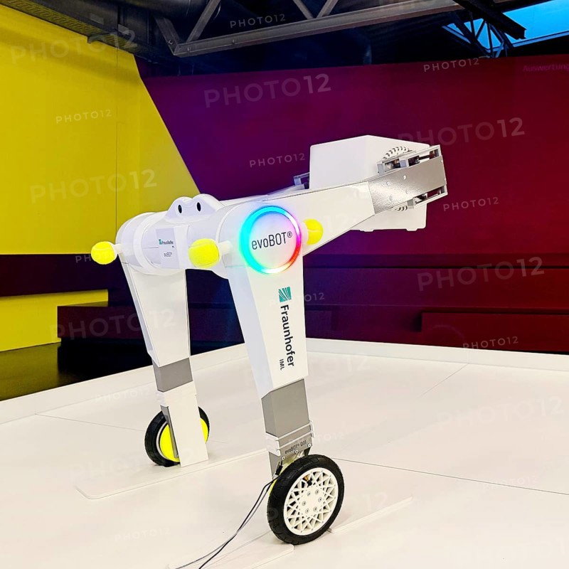 EvoBot, next-generation transport robot, DASA, German Occupational Safety Exhibition, Dortmund, North Rhine-Westphalia, Germany