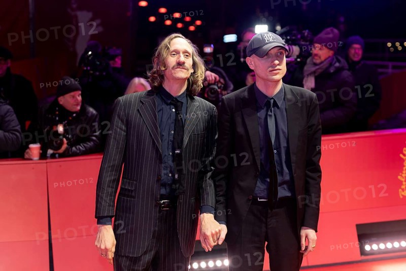 Joel Grip and Daniel Blumberg on the Red Carpet at the premiere of the film The Testament Of Ann Lee at the Berlinale at the Berliner Theater am Potsdamer Platz on 19.02.2026. The 76th Berlin International Film Festival will take place from February 12 to 22, 2026