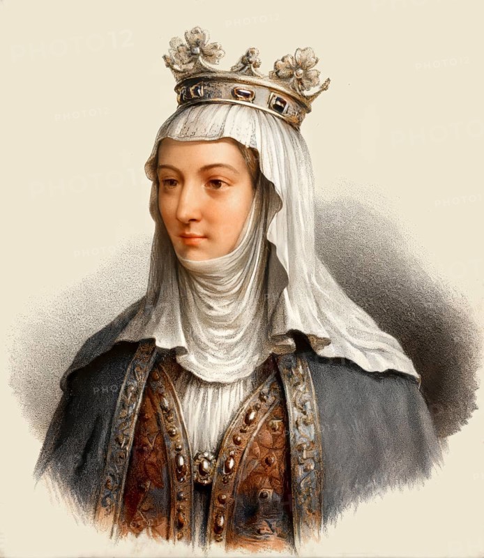Clementia of Hungary, Clémence de Hongrie, Klementine von Ungarn, 1293-1328, queen of France and Navarre as the second wife of King Louis X