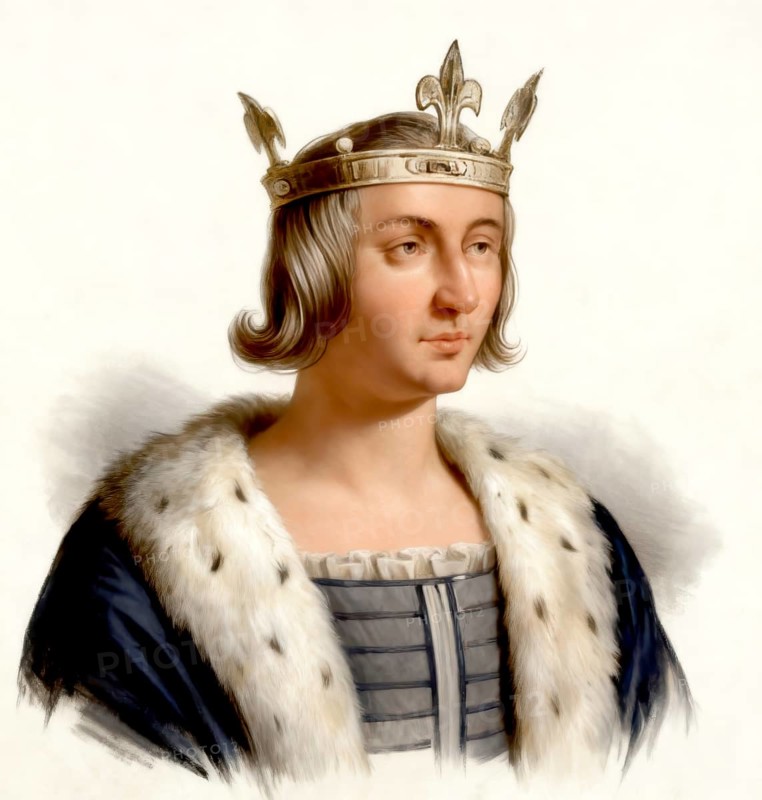 Louis X, Ludwig X, Louis X le Hutin, 1289-1316, called the Quarreler, the Headstrong, or the Stubborn, King of Navarre as Louis I, Count of Champagne and King of France