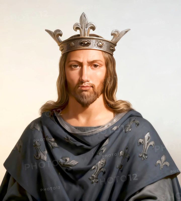 Louis VII, called the Younger or the Young, Ludwig VII, Louis le Jeune, 1120-1180, a Capetian King of the Franks