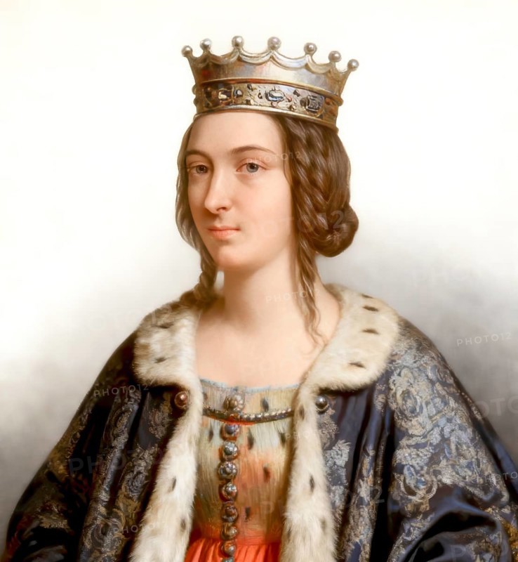 Adbelahide, Adele, Adelheid, Adelaide of Aquitaine, or Adelaide of Poitiers, c. 945-c. 1004, queen of France, wife to Hugh Capet, the first King of the Franks, Adelheid von Aquitanien