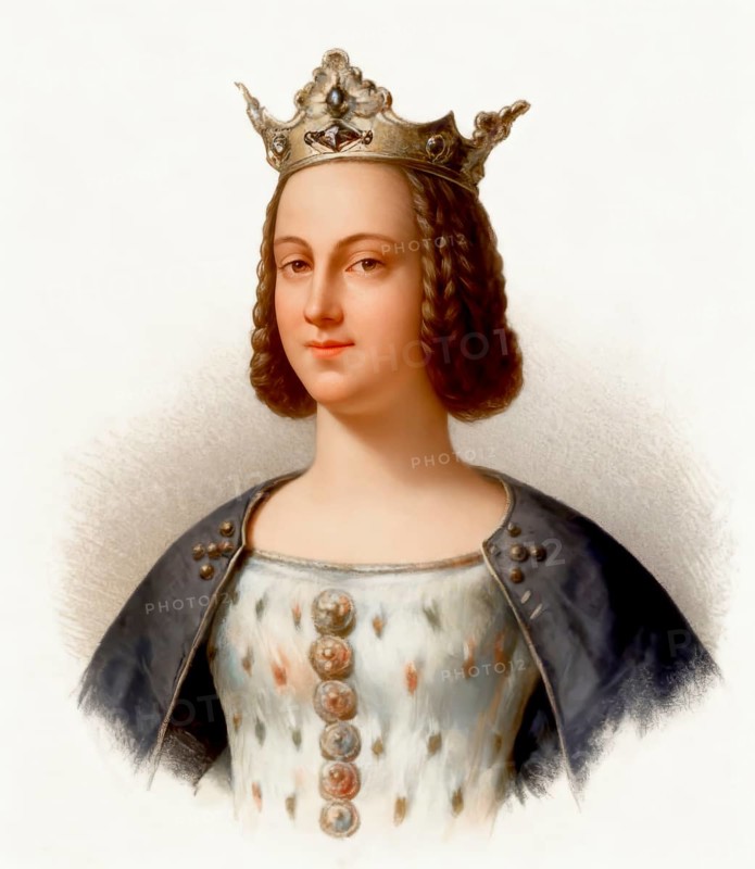 Saint Richardis, Richgard, Richardis of Swabia or Richarde de Souabe, 843-896, Holy Roman Empress as the wife of Charles the Fat