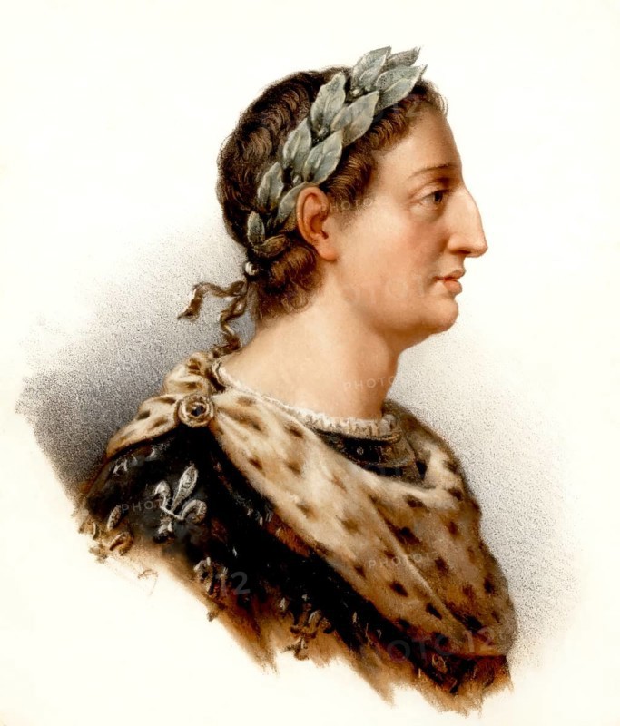 Charles III, called the Simple or the Straightforward, 879-929, King of Western Francia and Lotharingia