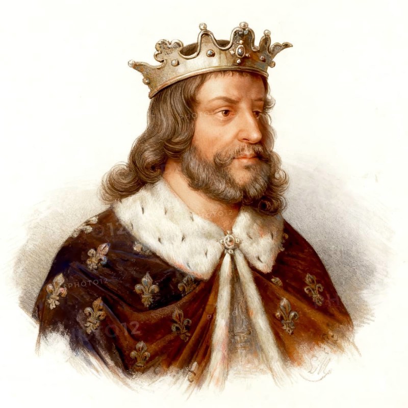 Childeric II or Childerich II. c. 653-675, Frankish king of Neustria and Burgundy, King of the Franks