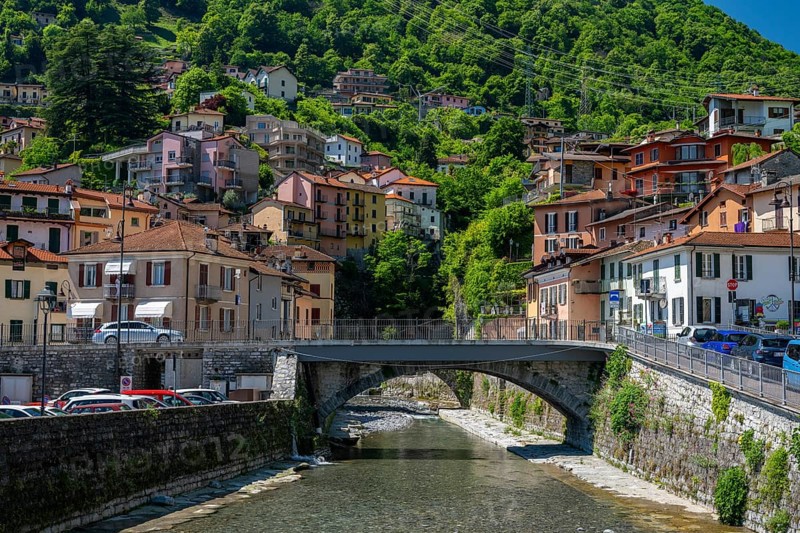 Argegno village on Lake Como, Lombardy, Italy