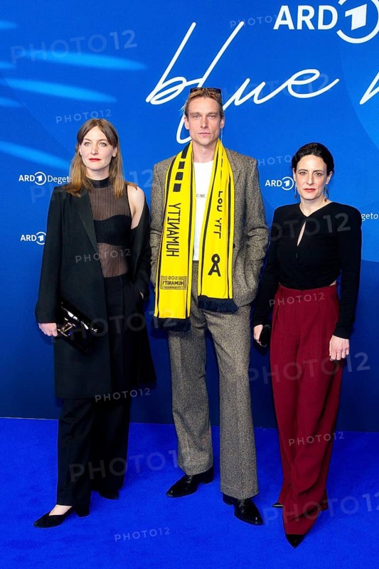 Ines Marie Westernströer, Daniel Strässer Brigitte Urhausen, BLUE HOUR, Photo Call, Hotel Telegraph Office, Berlin, 13.02.2026