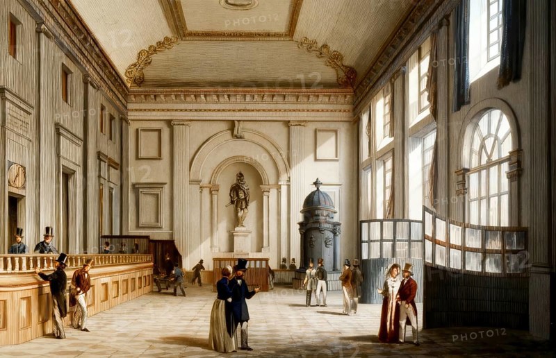 The Bank of England, London, England, 19th century