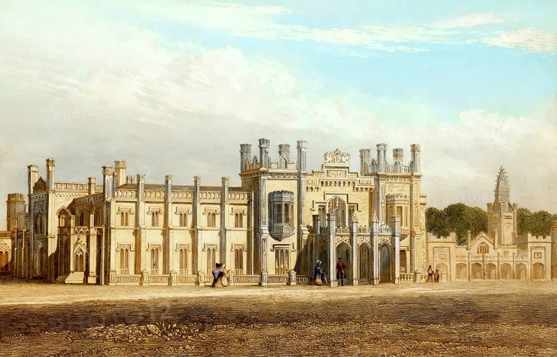 Abercairney Abbey, Perthshire, Scotland, 19th century