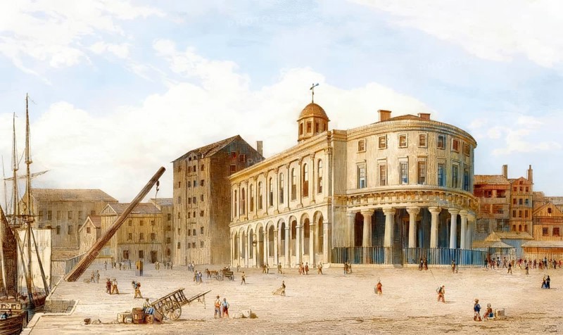 Newcastle upon Tyne Guildhall, England, 19th century