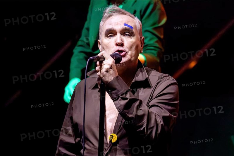 Morrissey live on Live Across Europe tour at the Hamburg Sports Hall on 15.02.2026