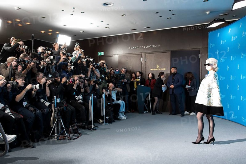 Pamela Anderson (actress) at a photocall for the film Rosebush Pruning at the Berlinale at the Hyatt Hotel Berlin Berlin on 14.02.2026. The 76th Berlin International Film Festival will take place from 12 to 22 February 2026