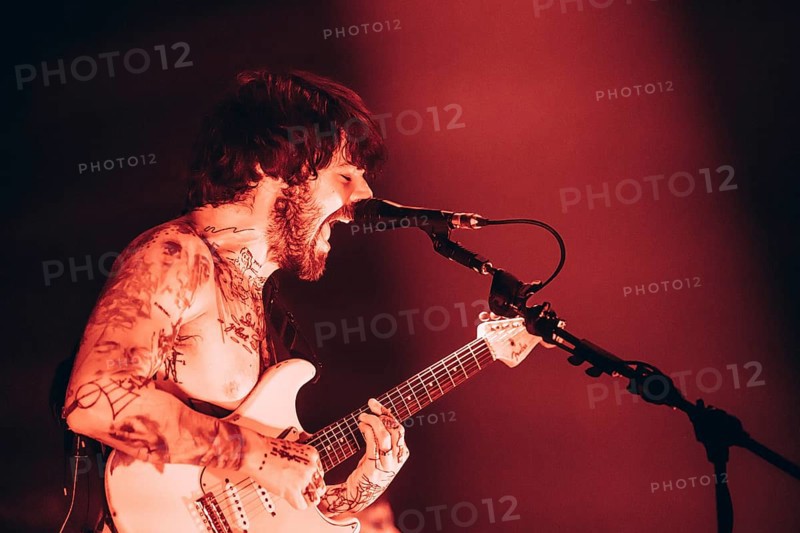 Simon Neil, singer and guitarist of Biffy Clyro live at Zenith in Munich on 12.02.2026