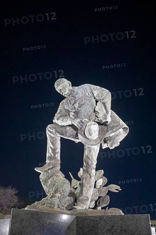 Phoenix, Arizona - The Arizona Peace Officers Memorial in Wesley Bolin Memorial Plaza, adjacent to the Arizona State Capitol complex