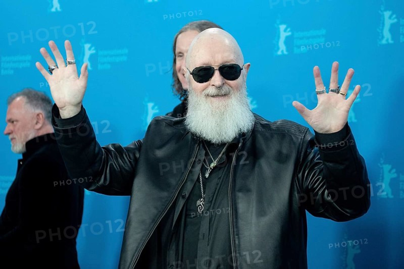 Rob Halford during the photocall for the film The Ballad of Judas Priest at the Berlinale at the Hyatt Hotel Berlin on 15.02.2026. The 76th Berlin International Film Festival will take place from February 12 to 22, 2026