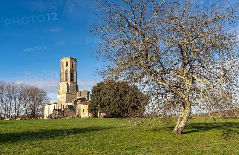 Grande-Sauve Abbey monastery, La Sauve, France