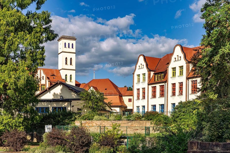 The Faber-Castell plant in Stein, Middle Franconia, Bavaria, Germany