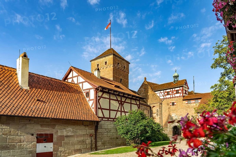 DiD Nürnberger Burg in Nuremberg, Bavaria, Germany