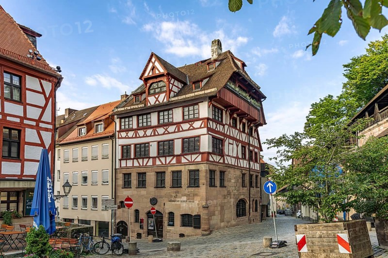 The Albrecht Dürer House in Nuremberg, Bavaria, Germany