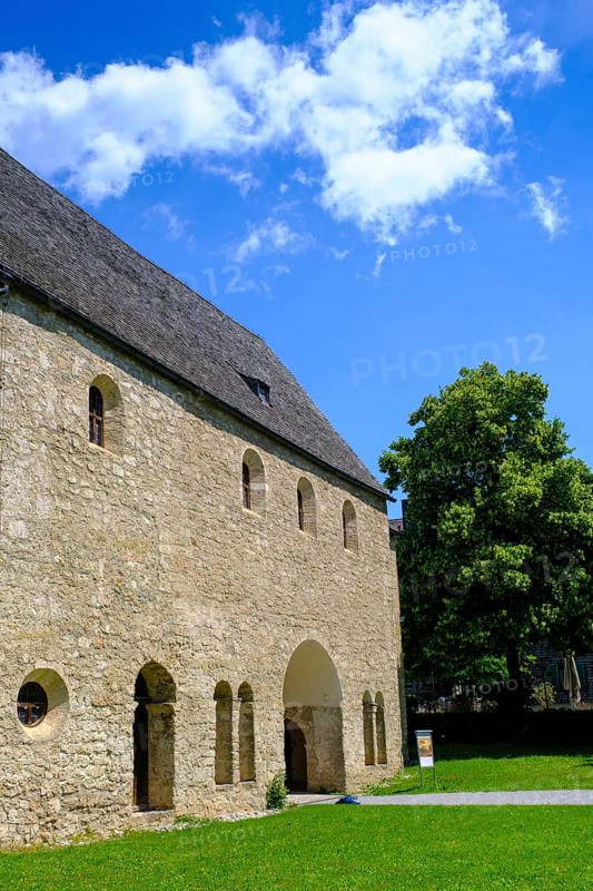 Torhalle, Fraueninsel, Chiemsee, Chiemgau, Upper Bavaria, Bavaria, Germany