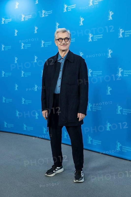 Wim Wenders, chairman of the Berlinale jury at a photo call at the Berlinale in Berlin on 12.02.2026. The 76th Berlin International Film Festival will take place from February 12 to 22, 2026